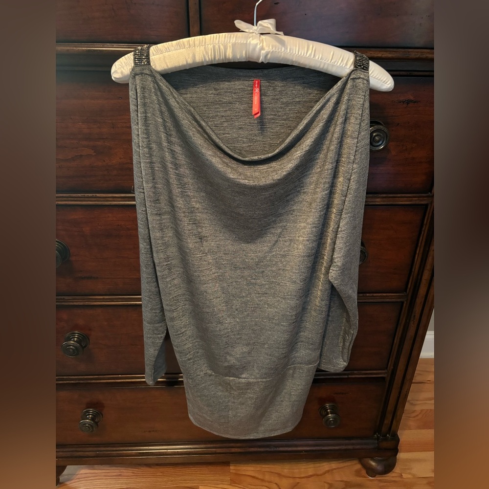 Ruby Ribbon Dolman Tunic, Size Med - image 1